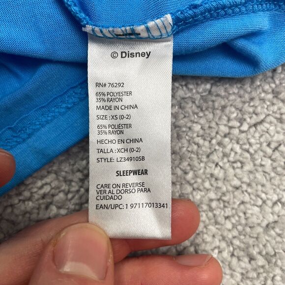 Disney Pride Collection Stitch Graphic Tank Top Womens XS Blue LGBTQIA Sleepwear - Picture 4 of 11